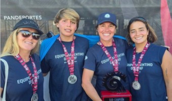 DOS GESELINOS EN EL PODIO DEL TORNEO INTERNACIONAL DE SUP SURF